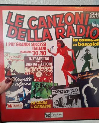 cofanetto musicassette italiane canzoni anni 30/40