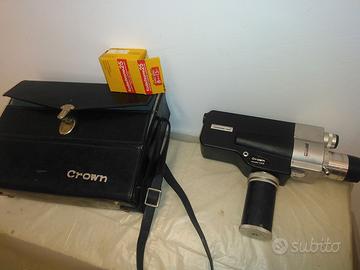 Cinepresa vintage Crown Model 606 Da rivedere