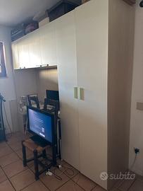 Armadio grande con pensili – 270 cm