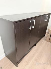 Mobiletto IKEA con ripiani per ufficio o garage