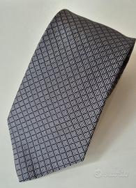Cravatta in twill di seta Giorgio Armani