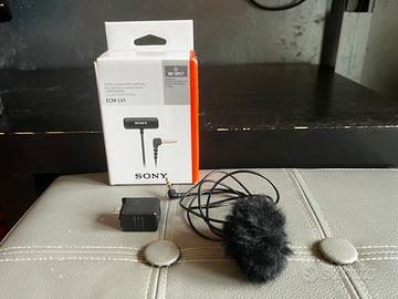 Microfono Lavalier Sony