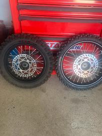 Cerchi ruote pit bike cross