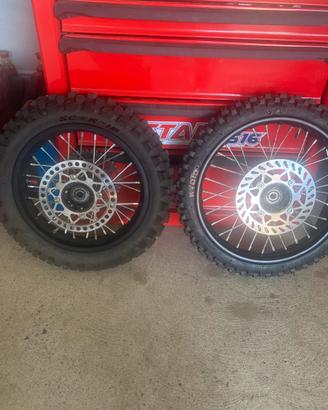 Cerchi ruote pit bike cross