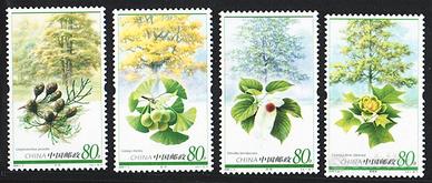 Francobolli CINA 2006 SPECIE BOTANICHE 4v MNH