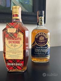 Coppia Scotch Whisky Buchanan’s e Stewarts Dundee