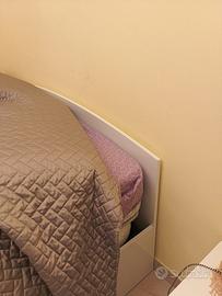 Letto matrimoniale con contenitore Garnero