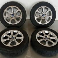 KIT 4 CERCHI IN LEGA FORD ECOSPORT 18> USATO +PNEU