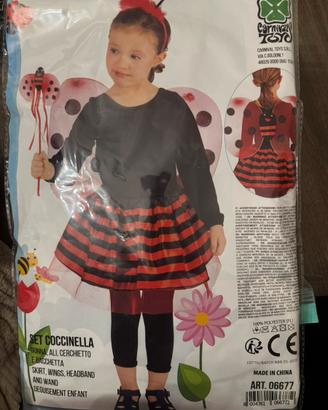 Costume coccinella carnevale