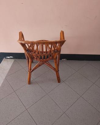 seggioilina in rattan