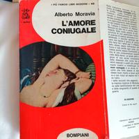 libro Alberto Moravia L'amore coniugale Bompiani 