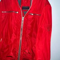 Giubbotto Tommy Hilfiger Bomber Rosso Uomo Taglia