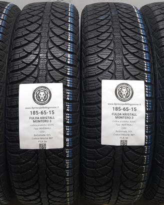4 GOMME 185 65 15 FULDA A63592