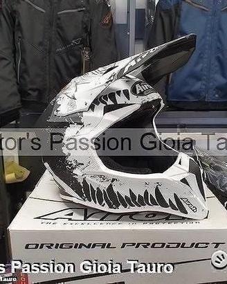 AIROH Casco Cross Wraap Beast Motor's Passion