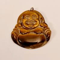 Ciondolo Buddha in pietra occhio di tigre