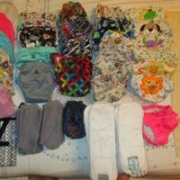 Set misto pannolini lavabili e altro 0-3 anni