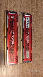 8 GB RAM DDR4 (2X4GB)