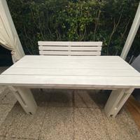 Tavolo+ panchina da giardino