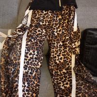 pantalone leopardato 