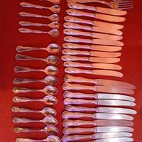 posate in argento 800