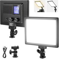 Faretto Luce videomaker ricaricabile - nuovo