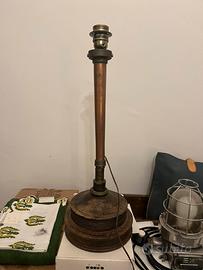 Lampada artigianale vintage