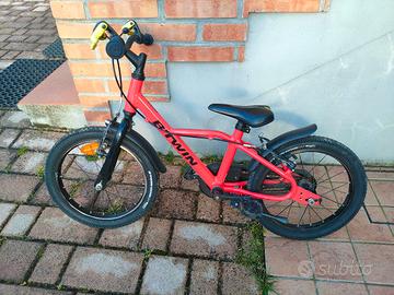Bicicletta bambino Decathlon BTWIN racing 900 16"