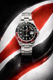 rolex gmt master 2 ii ref 16710 40 mm coke 1998