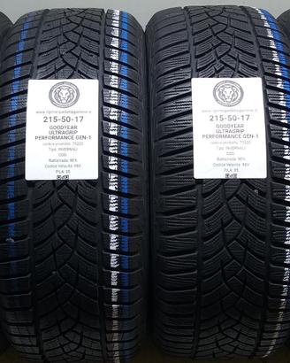 4 GOMME 215 50 17 GOODYEAR A75220
