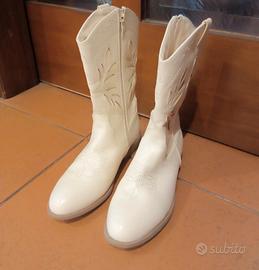 Stivali Western/Camperos Bianchi K&I Shoes–36