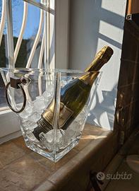 Secchiello/Vaso in Cristallo Cristalleria Colle