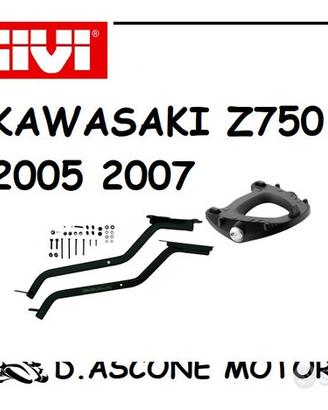 Staffe porta baule z750 z1000 2004 2006