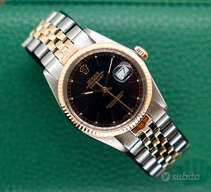 Rolex Datejust Ref. 16013 Black Dial Abbigliamento e Accessori In vendita a Padova