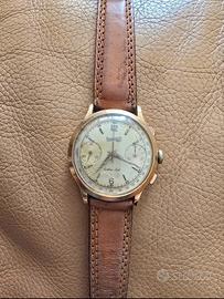 Eberhard extra fort cronografo in oro giallo 39 mm
