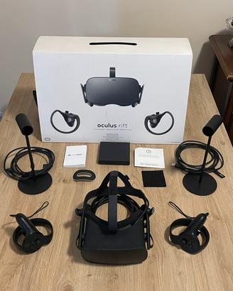 Kit VR Completo Oculus Rift + Scatola + Acessori