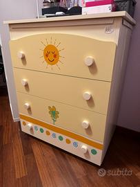 Cassettiera Colorata per Bambini - Design Allegro