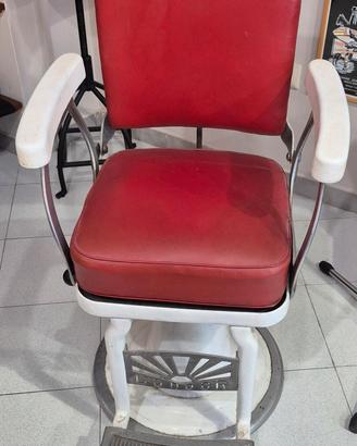 poltrona barbiere vintage anni 40/50