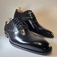 Scarpe eleganti uomo Vai Now nere vere pelle n.43
