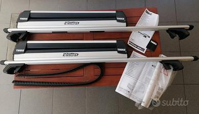 portasci Thule xtender 739 e barre  per Ford kuga