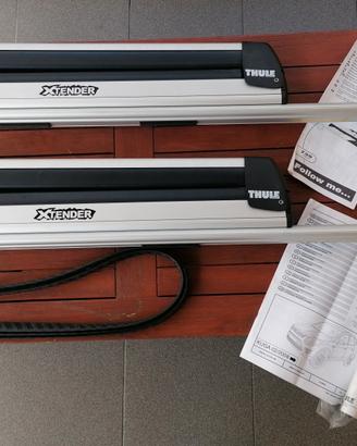 portasci Thule xtender 739 e barre  per Ford kuga