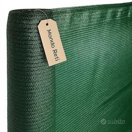 Telo Ombreggiante Verde Rotolo 100mt x 1mt Rete