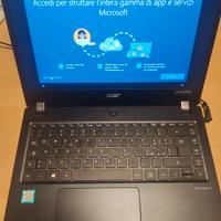 Portatile Acer TravelMate X 14" CPU i7