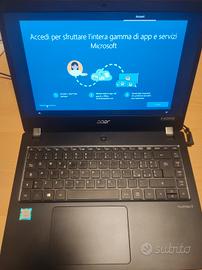 Portatile Acer TravelMate X 14" CPU i7