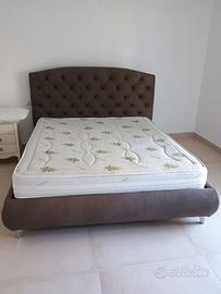 LETTO UNA PIAZZA E MZZA CON MATERASSO COME NUOVO