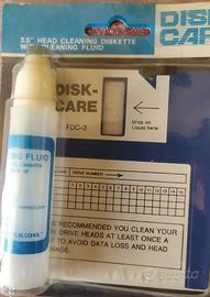 Vintage Disk-Care 3.5 Head Cleaning Diskette Flopp