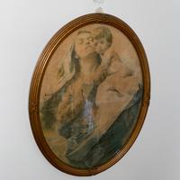 Quadro antico Madonna con Bambino