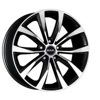 Cerchi auto MAK 17 in lega diamantati Black Mirror