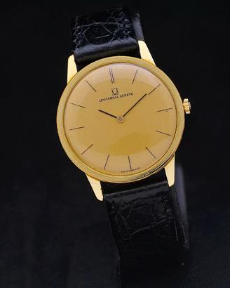 Universal Geneve 60s unisex 31mm 18 kt g.f. manual