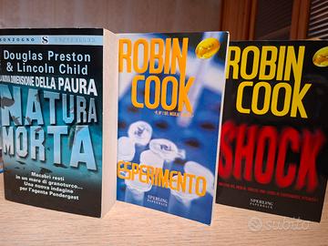 1 libro di d. preston e 2 di  R. cook