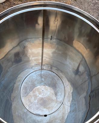 CISTERNA ACCIAIO INOX PER VINO-OLIO